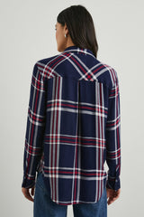HUNTER SHIRT - PATRIOT NAVY RED| Rails sale