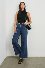 RODEO BELT - BLACK SILVER| Rails on sale