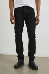 CLAYTON SLIM STRAIGHT - DARK BLACK| Rails on sale