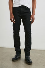 CLAYTON SLIM STRAIGHT - DARK BLACK| Rails on sale