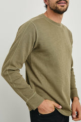 RHEESE LONG SLEEVE TEE - GREEN OLIVE| Rails near me
