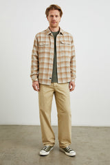 BERKSHIRE SHIRT JACKET - SIENNA SUNSET| Rails outlet