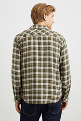LENNOX SHIRT - IGUANA GREY| Rails on sale