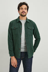 BURR SHIRT JACKET - CREEPING VINE| Rails online