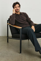 HERRINGTON SWEATER - BROWN HERRINGBONE MELANGE| Rails on sale