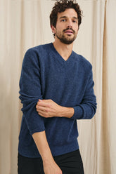 ANSEL SWEATER - BLUE MELANGE| Rails sale