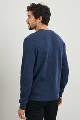 ANSEL SWEATER - BLUE MELANGE| Rails sale