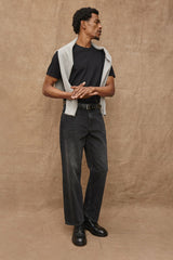 MASON COTTON CASHMERE T-SHIRT - BLACK| Rails outlet