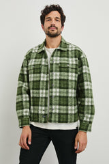 SAXON JACKET - GREEN MIST| Rails outlet
