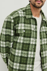 SAXON JACKET - GREEN MIST| Rails outlet