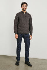 HARDING SWEATER - CAROB| Rails sale
