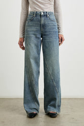 GETTY TWIST SEAM WIDE LEG - DESERT SKY| Rails online