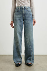GETTY TWIST SEAM WIDE LEG - DESERT SKY| Rails online