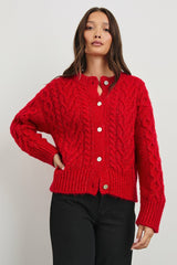 AMELIE SWEATER - SCARLET| Rails online