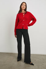 AMELIE SWEATER - SCARLET| Rails online