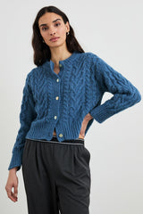 AMELIE SWEATER - LAKE| Rails online