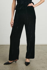 BRISSA PANT - BLACK VELVET| Rails sale