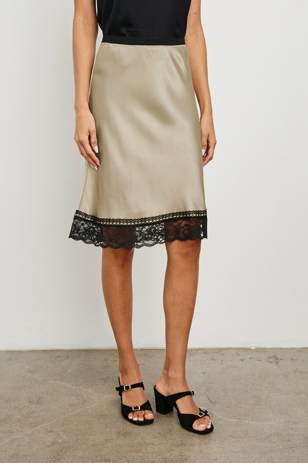 CHERRY SKIRT - CHAMPAGNE| Rails US