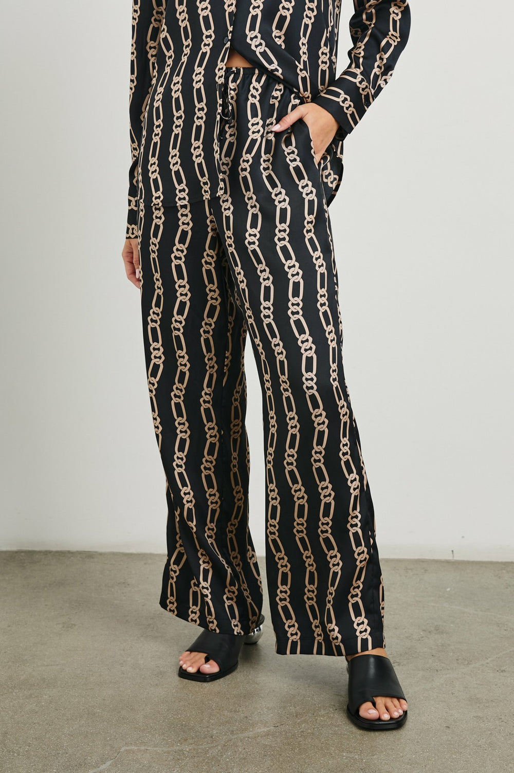 DAMANI PANT - BLACK GOLD LINK| Rails sale