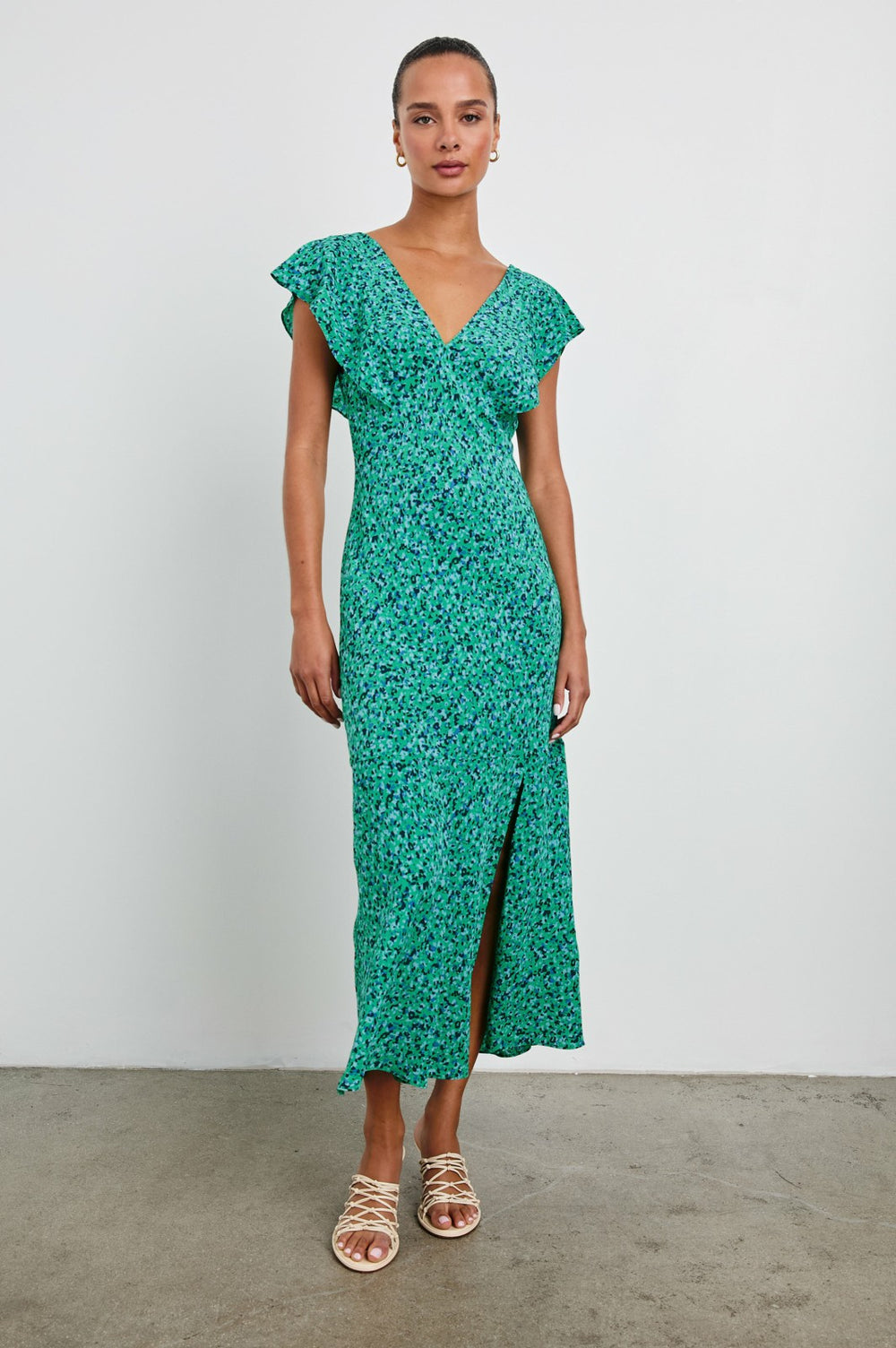 DINA DRESS - GREEN SPECKLED| Rails near me