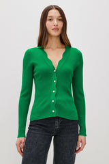 DITA CARDIGAN - KELLY GREEN| Rails discount