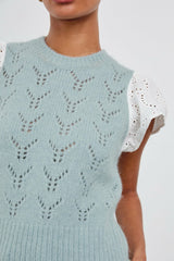 EVERLY TOP - SKY| Rails outlet