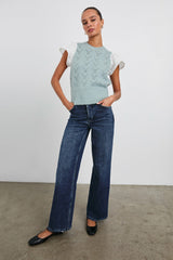EVERLY TOP - SKY| Rails outlet