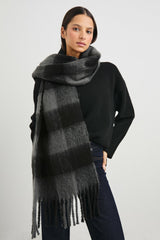 OSLO SCARF - CHARCOAL BLACK| Rails near me