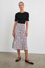 ROSETTA SKIRT - OVERSIZED MULTI FLORAL| Rails for sale