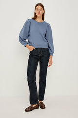 TIFFANY SWEATSHIRT - FADED PERIWINKLE| Rails outlet