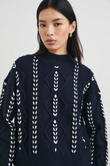 TORI SWEATER - MIDNIGHT| Rails outlet