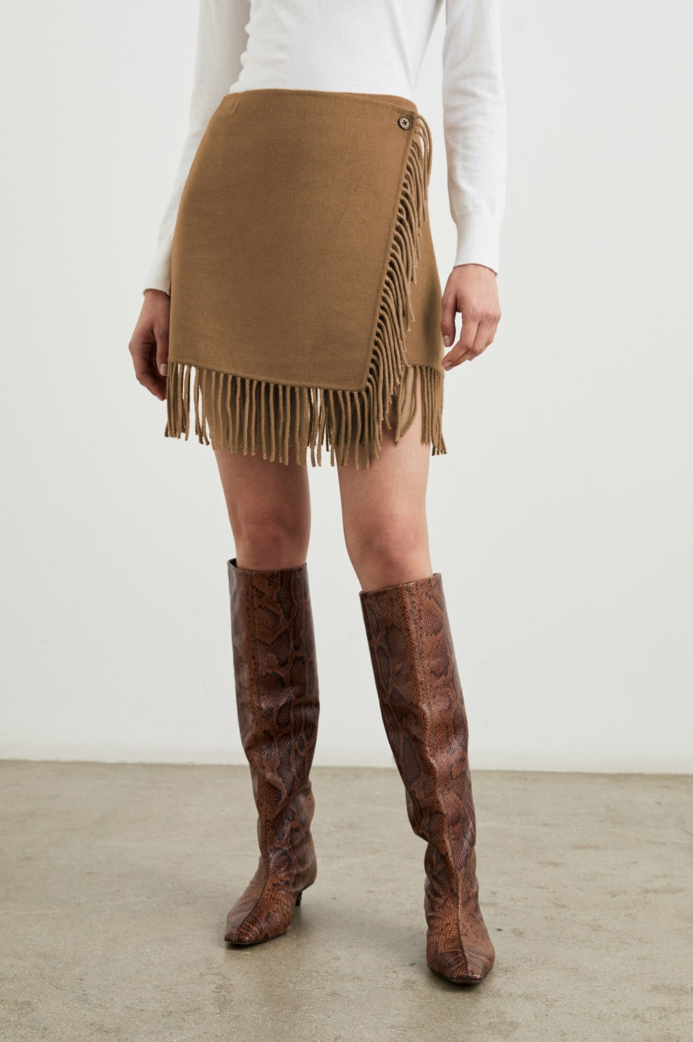 VISTA SKIRT - CAMEL| Rails online