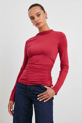 JOELLE TOP - FADED SCARLET| Rails near me