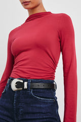 JOELLE TOP - FADED SCARLET| Rails near me