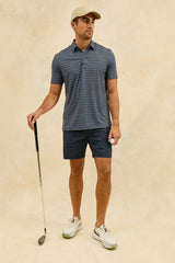 MERCED GOLF POLO SHIRT - SASHIKO BORDER BLACK| Rails near me