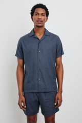 ATLAS SHIRT - NAVY CEDAR VERTICAL| Rails outlet