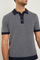 ROYCE POLO SHIRT - NAVY GREY| Rails near me