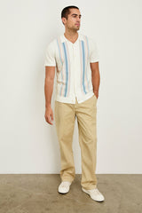 SILAS SHIRT - SKY PINK MULTI| Rails outlet