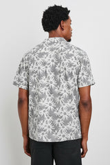 WAIMEA SHIRT - PERENNIAL CHARCOAL WHITE| Rails on sale