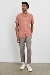 PAROS SHIRT - DESERT ROSE| Rails sale