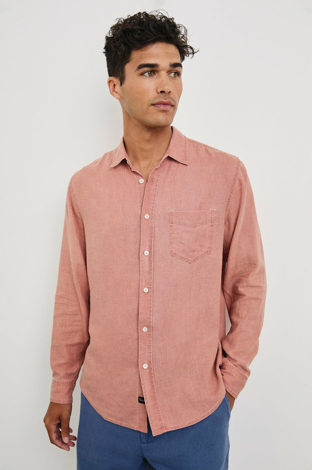 MYKONOS SHIRT - DESERT ROSE| Rails online