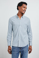 VANCE SHIRT - STELLAR NAVY CHECK| Rails US