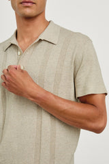 CILLIAN POLO SHIRT - SILVERSAND| Rails US