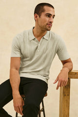 CILLIAN POLO SHIRT - SILVERSAND| Rails US