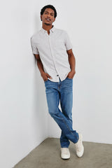 FAIRFAX SHIRT - TAHINI ETCH| Rails discount
