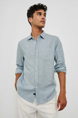 WYATT SHIRT - TIDAL ETCH| Rails outlet