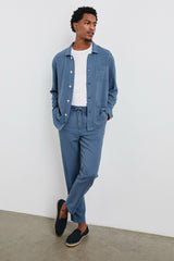 AMBROSE JACKET - WASHED BLUE| Rails near me
