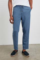 CALLUM PANT - WASHED BLUE| Rails outlet