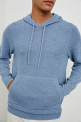 MATADOR HOODIE - LIGHT BLUE HEATHER| Rails sale