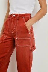 SILVERADO CARPENTER CROP - TERRACOTTA| Rails discount